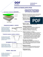 Pavimento Autonivelante Epoxi