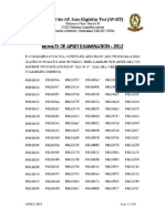 APSET-2012 Exam Question Papers Full Document