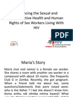 Advancing Sexual and Reproductive Health Rights of Sex Workers - Sexual and Reproductive Health