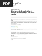 Etnografica 965 Vol 15 2 o Fantasma de Evans Pritchard Dialogos Da Antropologia Com a Sua Historia