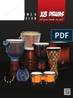X8 Drums Musical Instrument Catalog