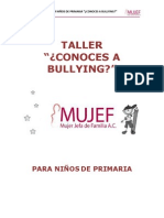 Taller niños primaria contra bullying