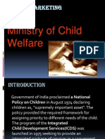 Social Marketing: Ministry of Child Welfare