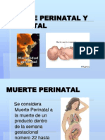Muerte Perinatal y Neonatal