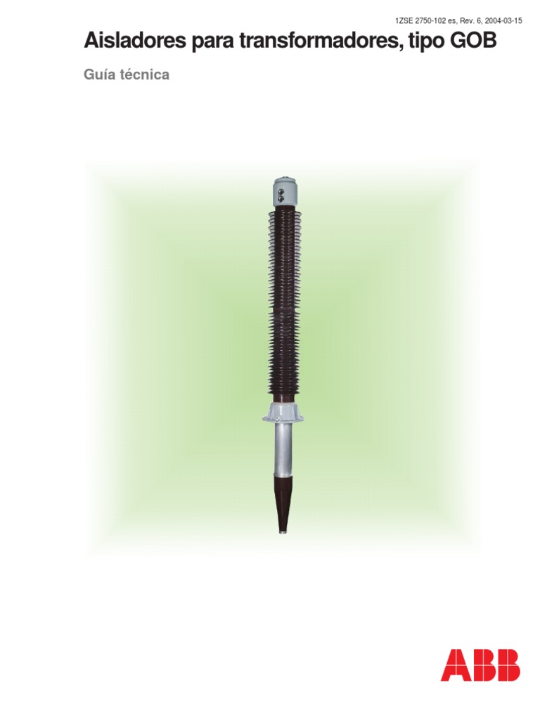 Bushing Abb Gob PDF Aluminio Transformador