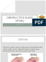 Obstructive Sleep Apneu