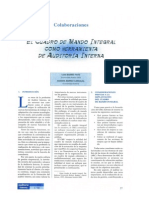 El Cuadro de Mando Integral Cmi y Los Indicadores de Gestion