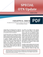 OTN Special Update - A Creative Contribution to Industry and the Competitiveness of Small Caribbean States
