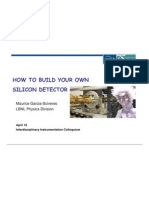 How To Build Your Own Silicon Detector