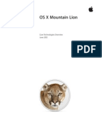 OSX MountainLion Core Technologies Overview