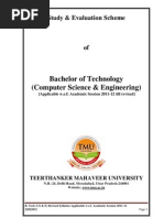 Bachelor of Technology (Computer Science & Engineering) : Study &