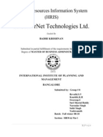In Careernet Technologies LTD.: Human Resources Information System (Hris)