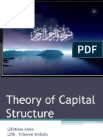 Theory of Capital Structure