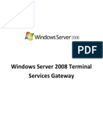 Windows Server 2008 Terminal Services Gateway