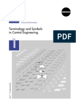 Terminology in Control Engineering