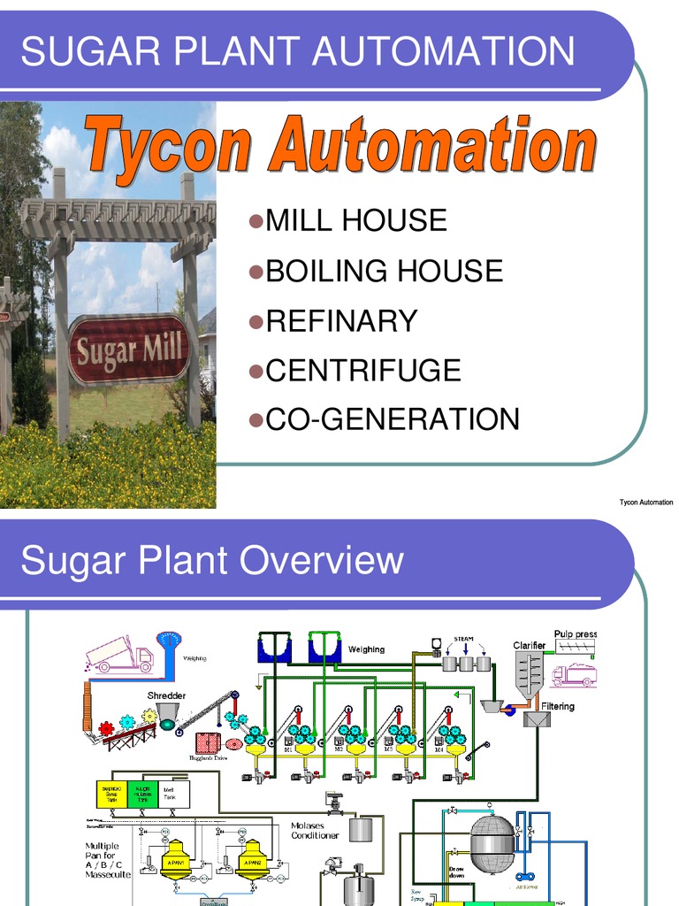 Sugar Refinery Automation
