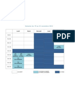 Planning Du CDI