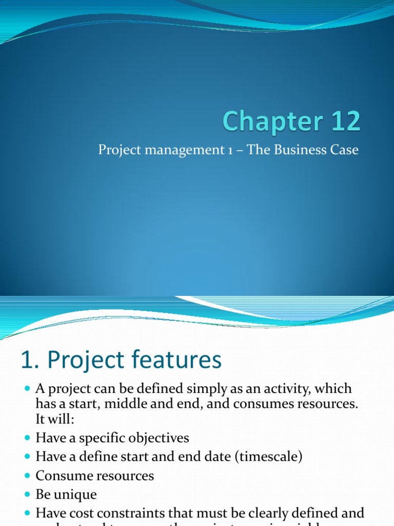Project Management: Building a Business Case | PDF | Project Management ...