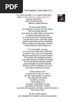 Todo Empieza y Todo Acaba en Ti