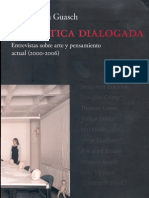 La Crítica Dialógica. Ana Maria Guasch