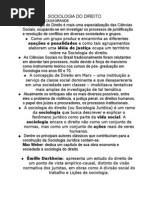 Sociologia Do Direito