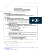 F325 Electrochemistry