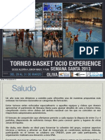 Dossier Torneo Oliva 2013 para Equipos