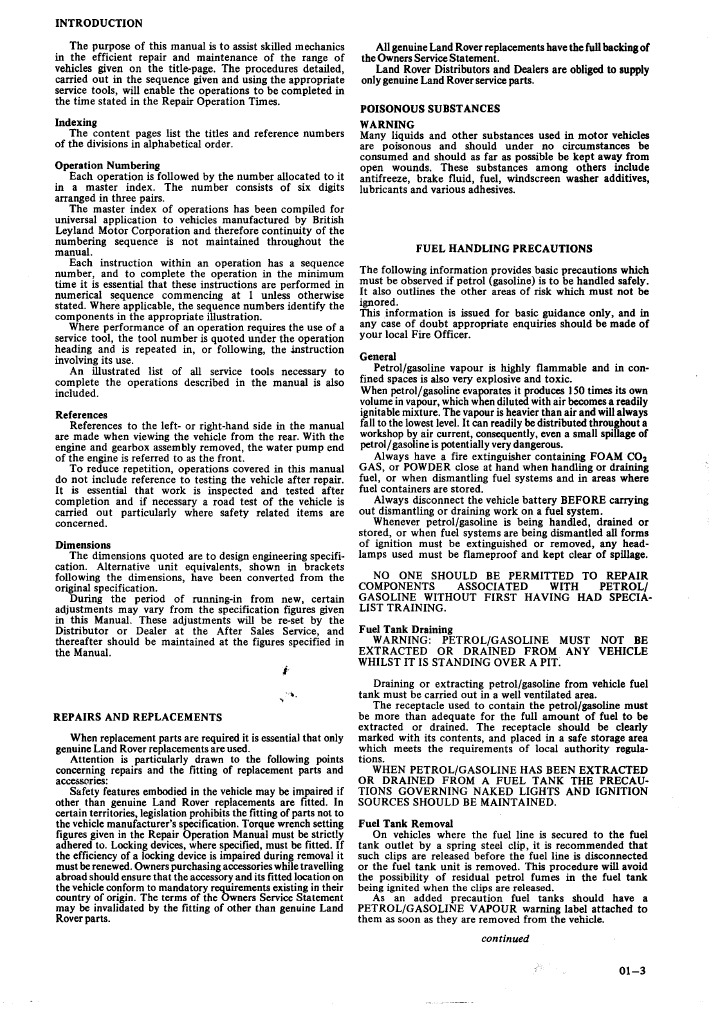 Land Rover Series III Manual | Piston | Transmission (Mechanics)