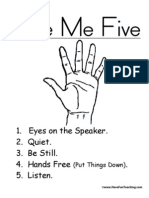 Give Me Five Poster