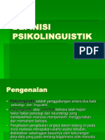 Definisi Psikolinguistik (M3)