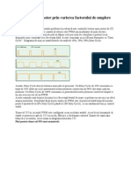 Control Turatie Motor Prin Varierea Factorului de Umplere