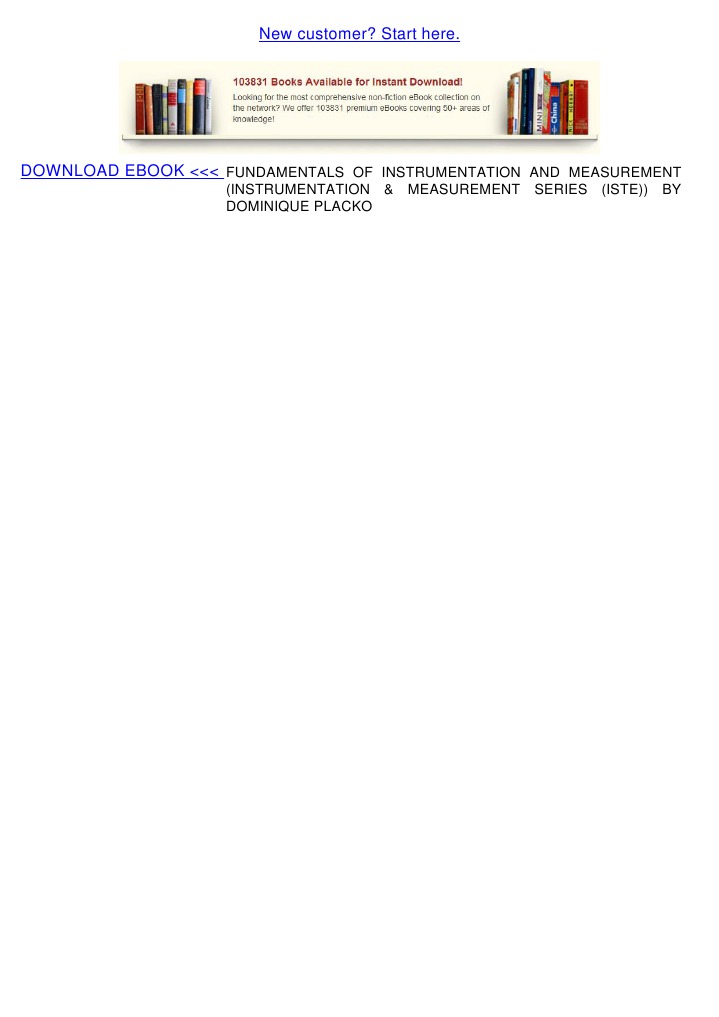 Fundamentals of Instrumentation eBook | PDF