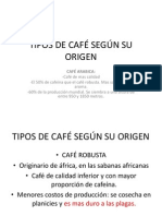 Caracteristicas Del Cafe