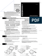 Gameboy Advance SP Manual