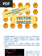 WEEK 5 - Vector Space, Subspace