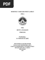 Download LAPORAN KASUS JIWA Demensia Vaskuler Onset Lambat by Renny Anggraini SN109962446 doc pdf