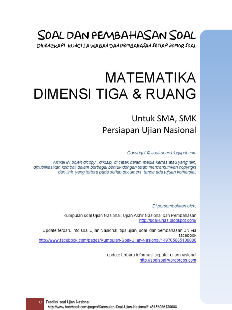 Okky Adhitya 3tkj Matematika Dimensi Tiga