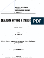 Dijalekti Istocne i Juzne SrbijeSKA1905