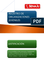 Registro de Organizaciones Juveniles