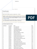 Suplentes FATEC SBC Noite 2S2012