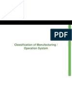 Manufacturing Systems - Schemmer Matrix