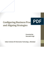 Configuring Business Processes and Aligning Strategies