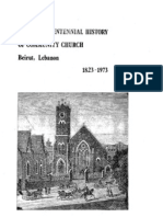 150 Years International Community Church (ICC) Beirut Lebanon