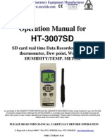 Operation Manual For: HT-3007SD