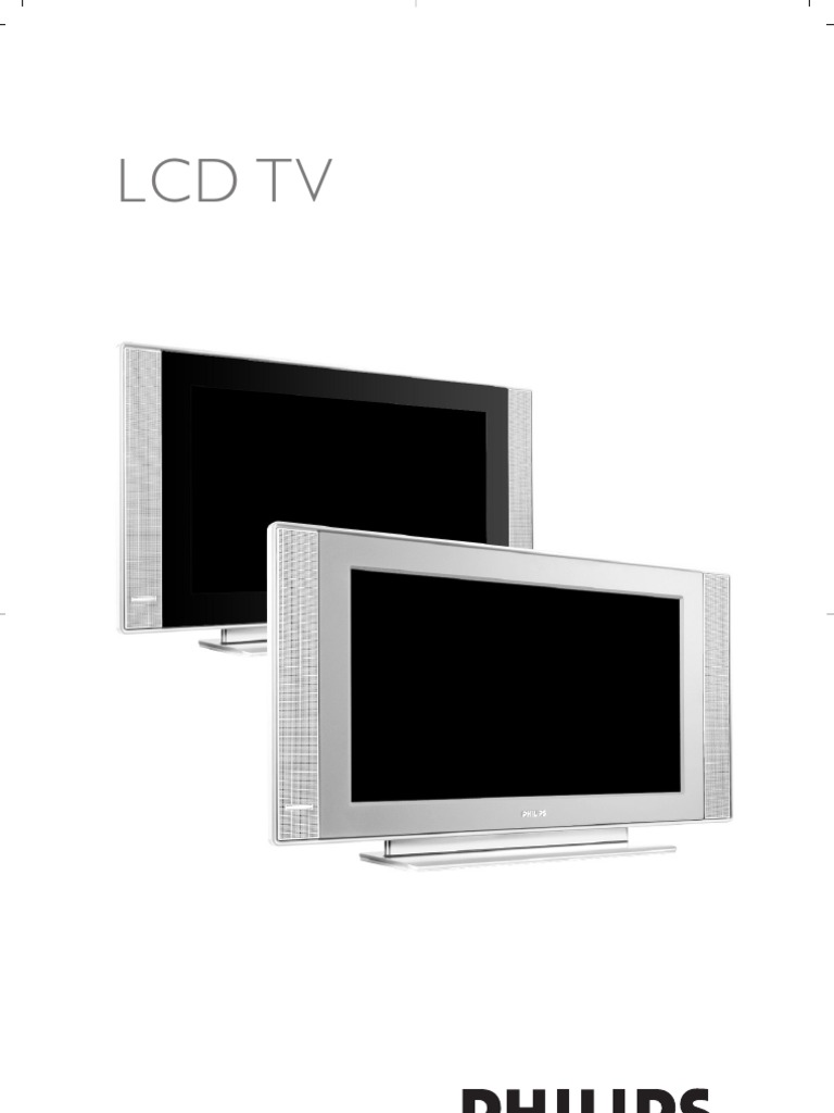 Philips 26PF3320/10 User Manual PDF Video High Definition Television