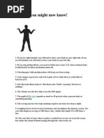 50 Random and Interesting Facts | PDF