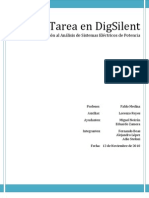 Tarea en DigSilent