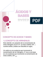 Acidos y Bases