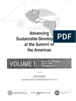 Advancing Sustainable Development at the Summit of the Americas