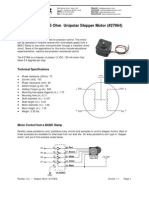 12 Volt Unipolar Stepper Motor